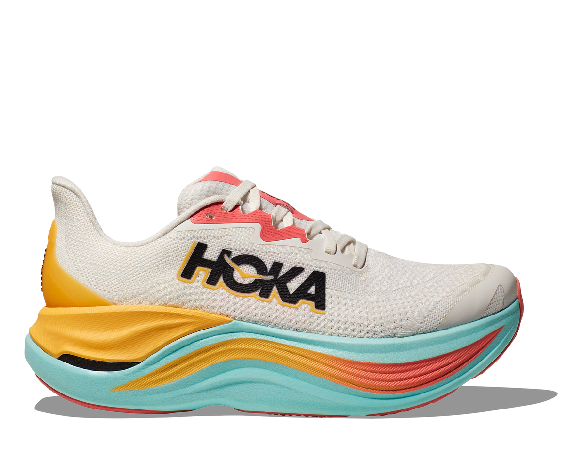 HOKA Women's Skyward X - BLANC DE BLANC / SWIM DAY