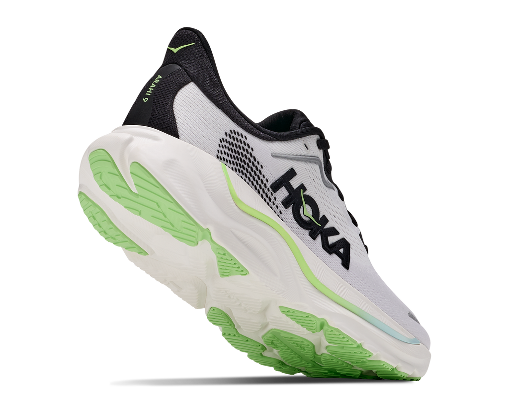 HOKA Men's Arahi 9 Wide - Frost/ Black